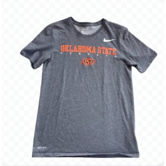 Men's Nike The Nike Tee Oklahoma State Cowboys Athletic T-Shirt - Size S - Picture 1 of 8